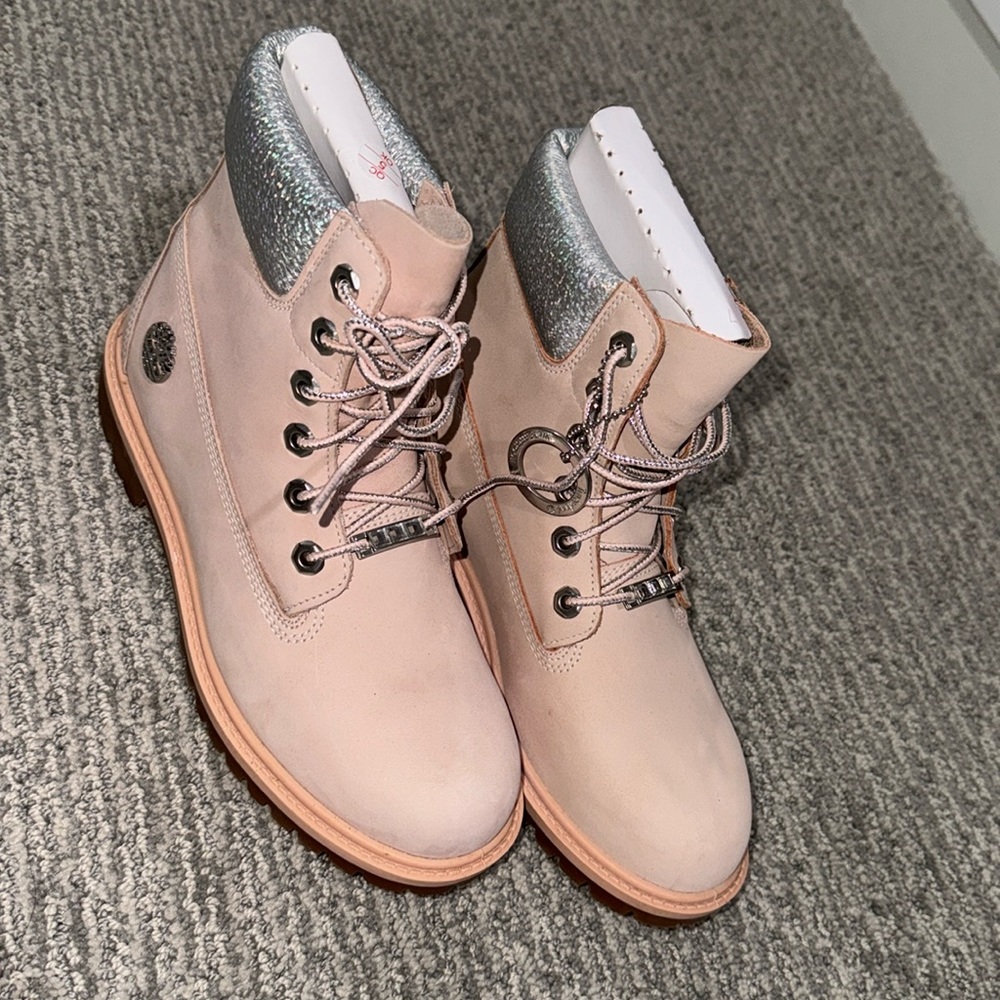Light pink Brand New Timberland boots